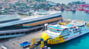Ilustrasi Pelabuhan Merak - cara beli tiket kapal secara online menggunakan aplikasi Ferizy. (Dok asdp.id)