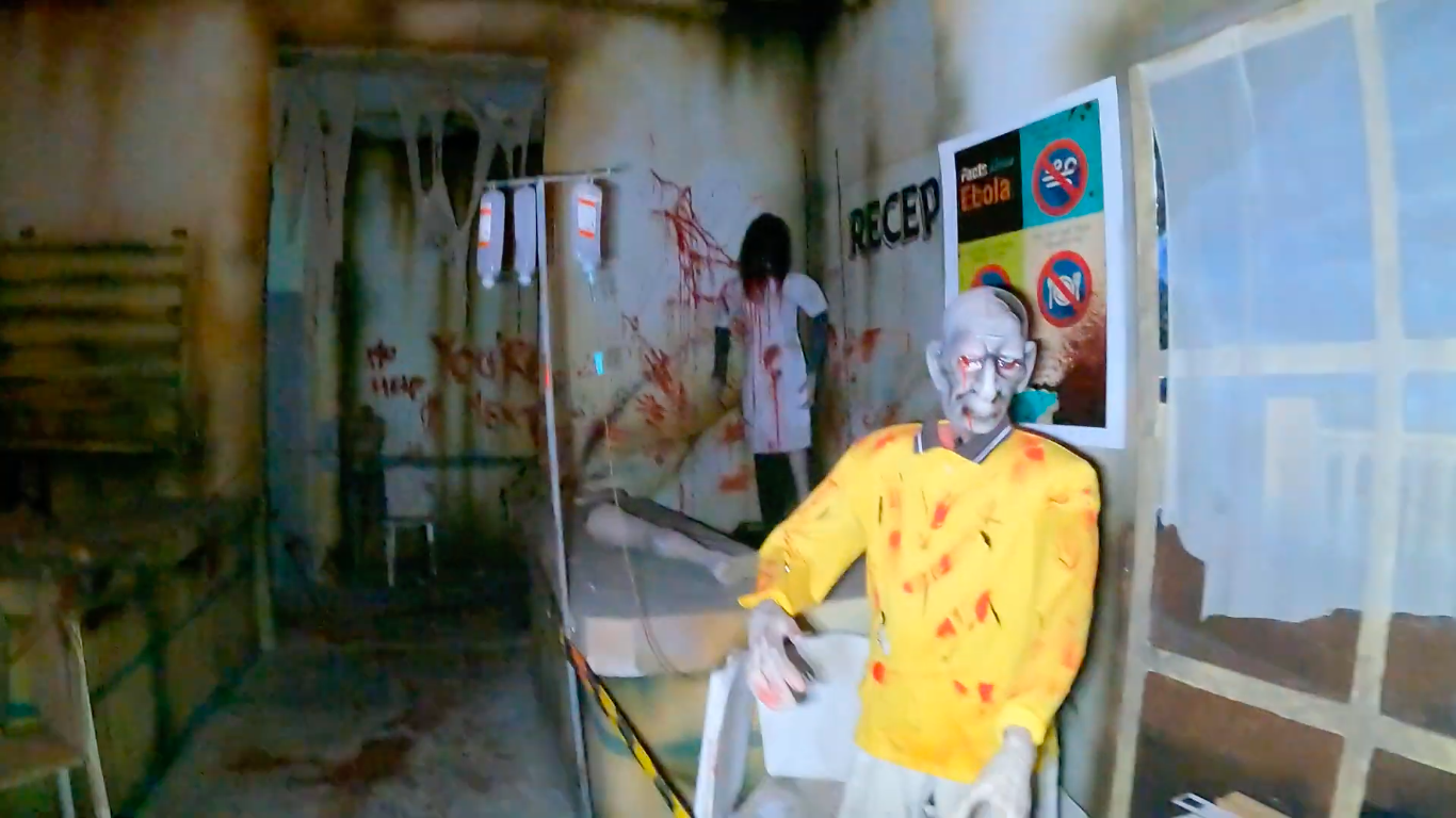 House of Zombie, rekomendasi wisata indoor di Malang. (YouTube.com/Fikrirafa Theme Park)