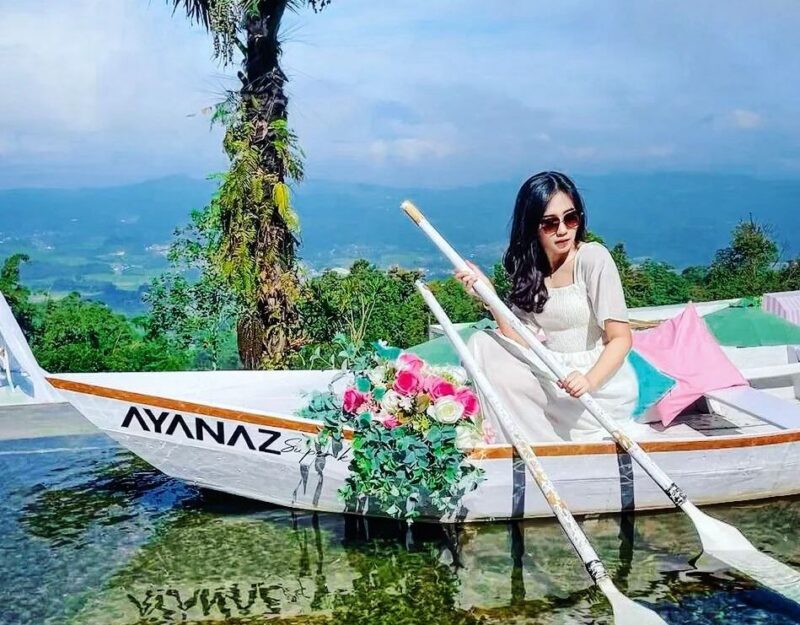 Ayanaz, tempat wisata di Bandungan Semarang yang Instagramable dan cocok buat keluarga. (Instagram.com/ayanaz.gedongsongo)