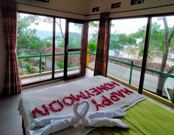 Sea View Sundak Indraprastha, rekomendasi hotel di Gunung Kidul, Jogja, dengan view laut yang Instagramable. (Instagram.com/@penginapan_indraprastha)