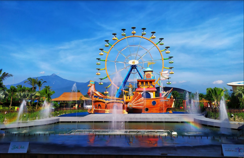 Harga tiket Saloka Theme Park Semarang beserta daftar wahana dan jam buka. (Dok salokapark.com)