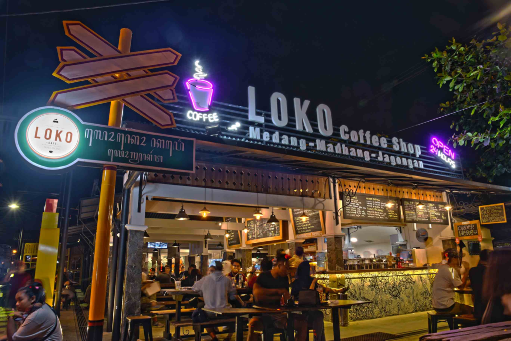 Loko Cafe Malioboro, kafe milik KAI di berbagai daerah. (Dok reska.id)