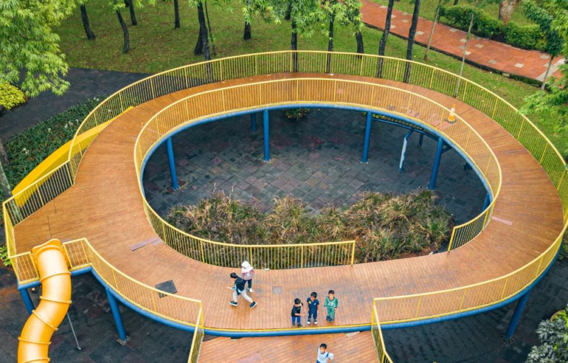Tebet Eco Park, rekomendasi taman gratis buat ngabuburit di Jakarta. (Instagram.com/@kotajakartaselatan)