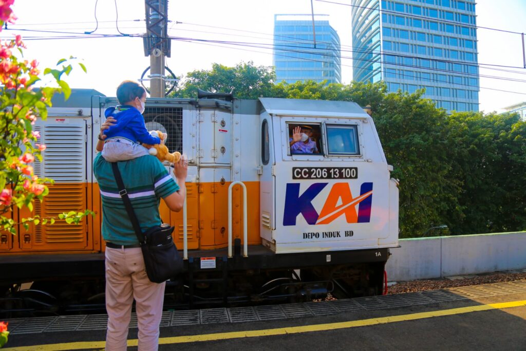 Syarat naik kereta api mudik Lebaran 2023. (Dok KAI Daop 1 Jakarta)