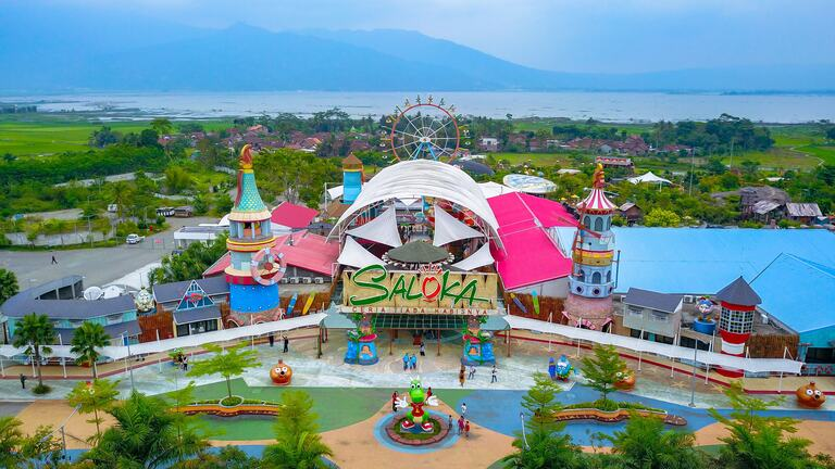 Saloka Theme Park, tempat wisata kekinian dan hits di Semarang. (Dok salokapark.com)