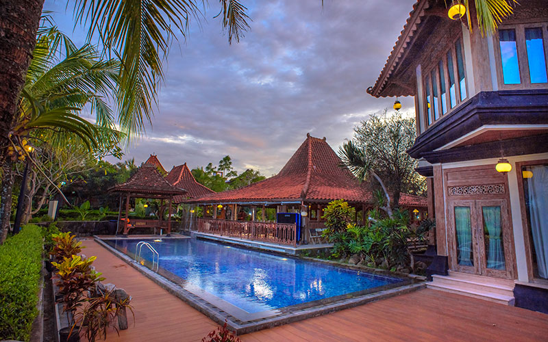 Java Village Resort, hotel dengan suasana alam di Jogja dengan pemandangan indah dan asri. (Dok javavillageresort.com)