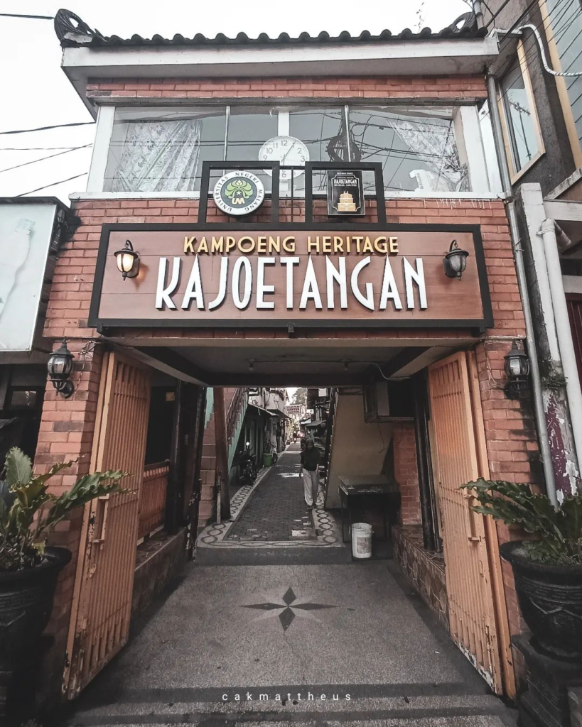 Kampoeng Heritage Kajoetangan, tempat wisata dekat Stasiun Malang. (Instagram.com/@cakmattheussodrek)