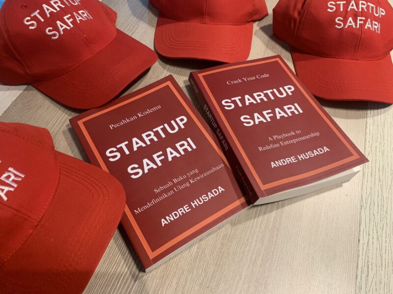 Startup Safari, buku karya Co-Founder & CEO HOLEO Andre Husada cocok untuk anak muda yang penuh semangat dan haus akan inovasi. (Dok HOLEO)
